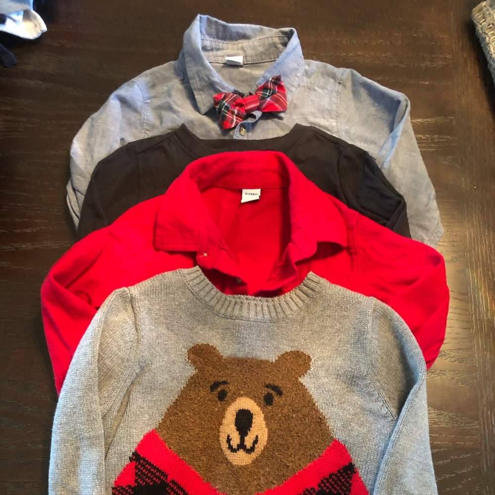 3T Boys Holiday Tops